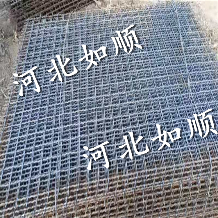 貴州黑絲4-6mm鋼筋編織網片滿焊-握邊-卷邊圖片3
